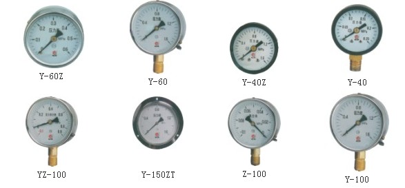 Y系列一般壓力表